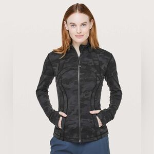 Lululemon Define Jacket black camo size 2